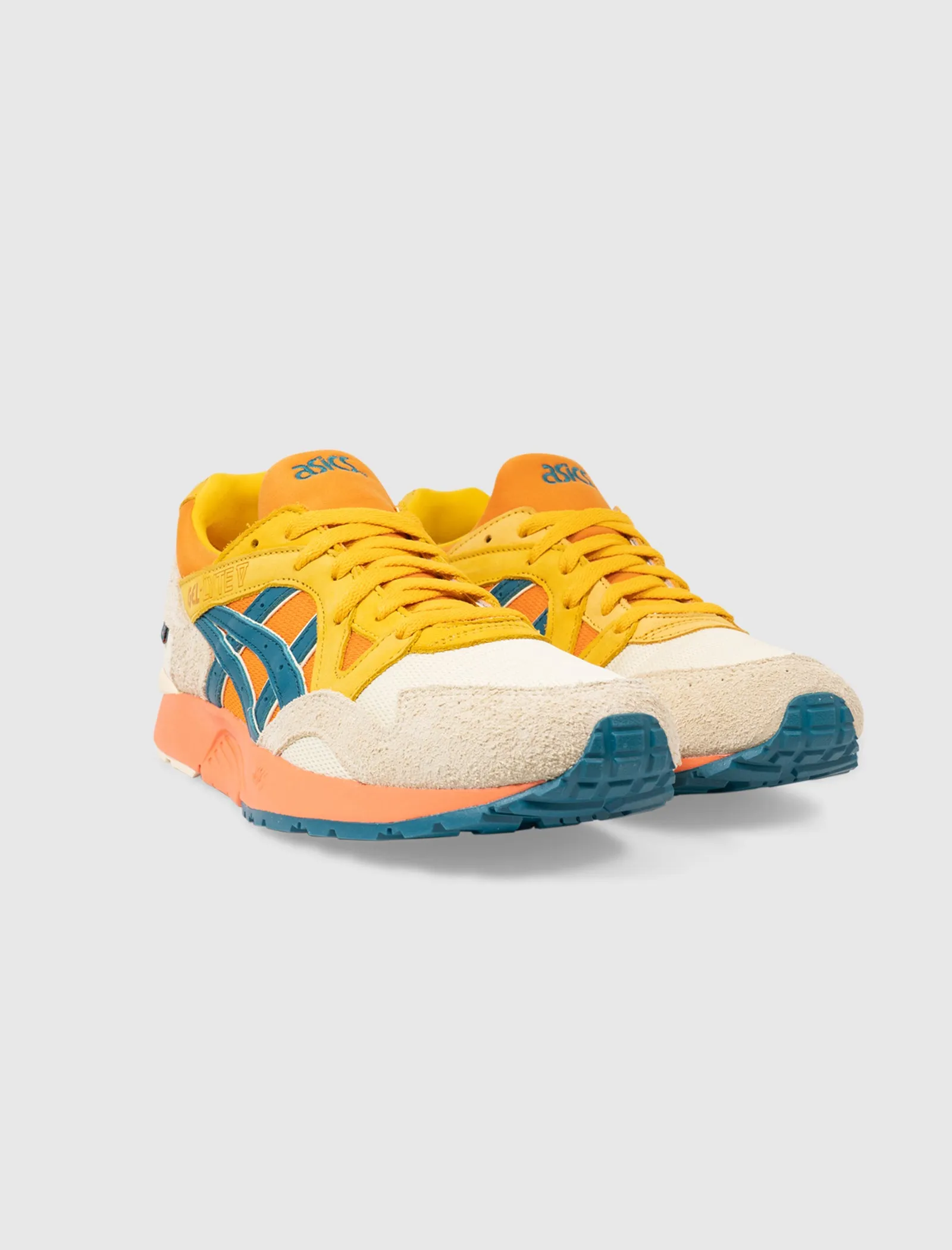 SOCIAL STATUS X CHARLOTTE LAB SCHOOLS GEL-LYTE V "TRANSPARENT YELLOW/MOROCCAN BLUE"